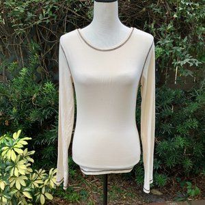 City Tech Size M Dark Trim Pre-Shrunk Long Sleeve